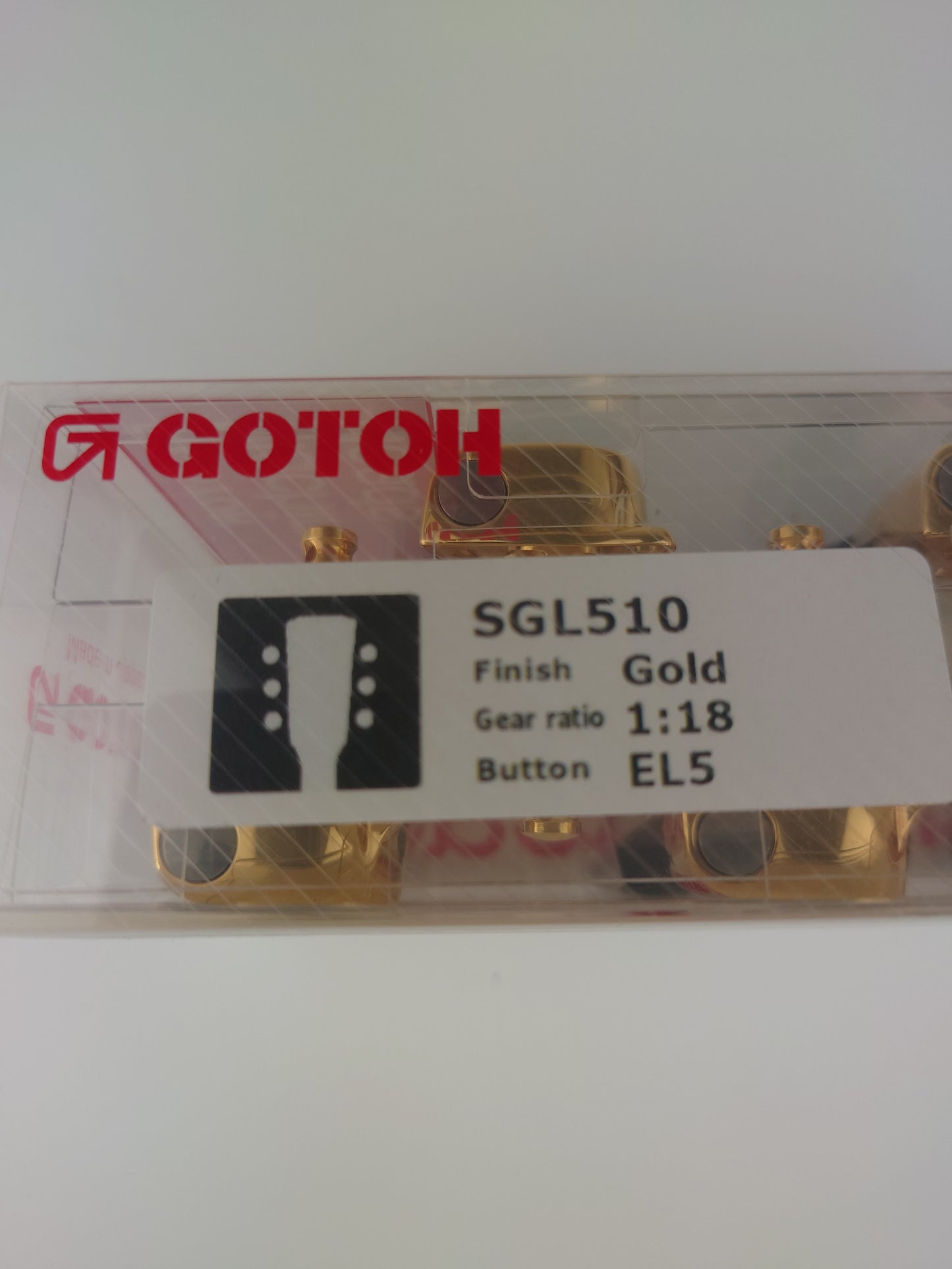 Gotoh SGL510-EL5, Gold, 3+3 Guitar Tuning Keys