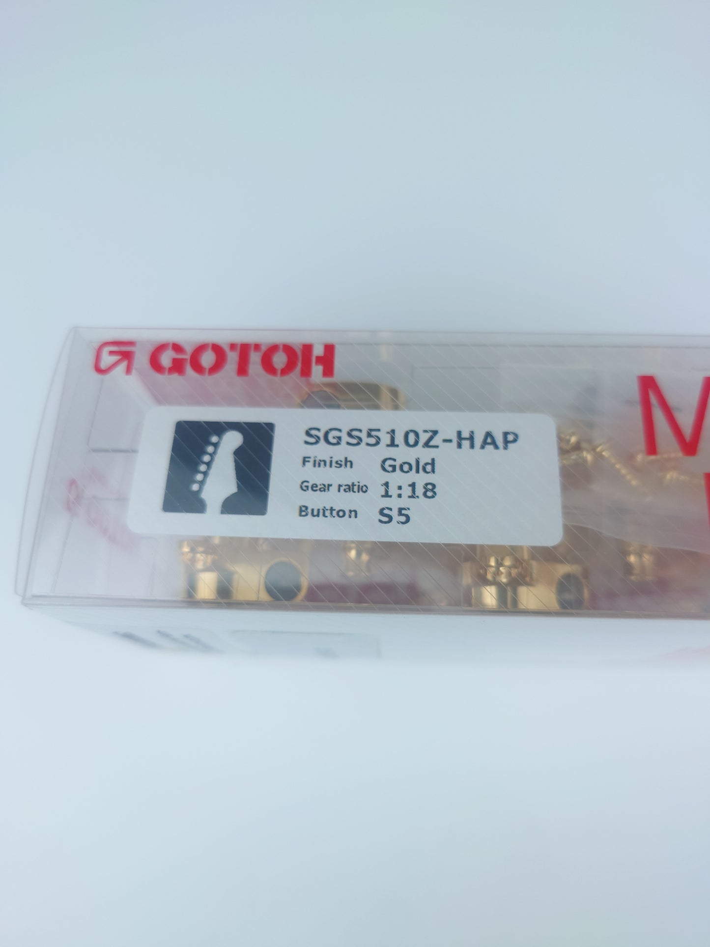 Guitar Tuners Gotoh SGS510Z -S5-HAP Gold 6L Bass Side