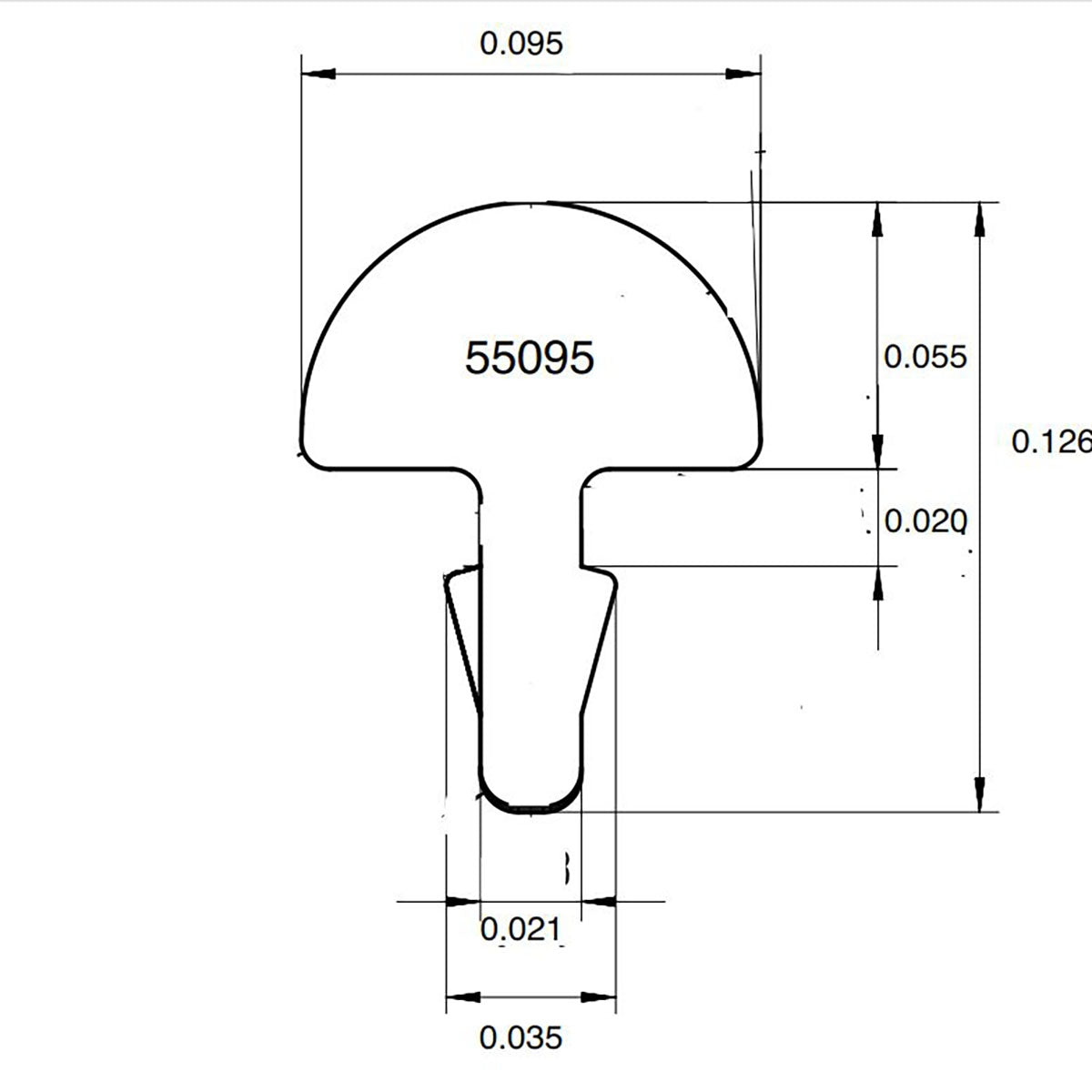 Fret Wire Jescar FW55095