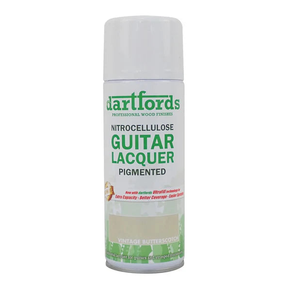 Dartford's Pigmented Nitrocellulose Guitar Lacquer, 400ml Aerosol