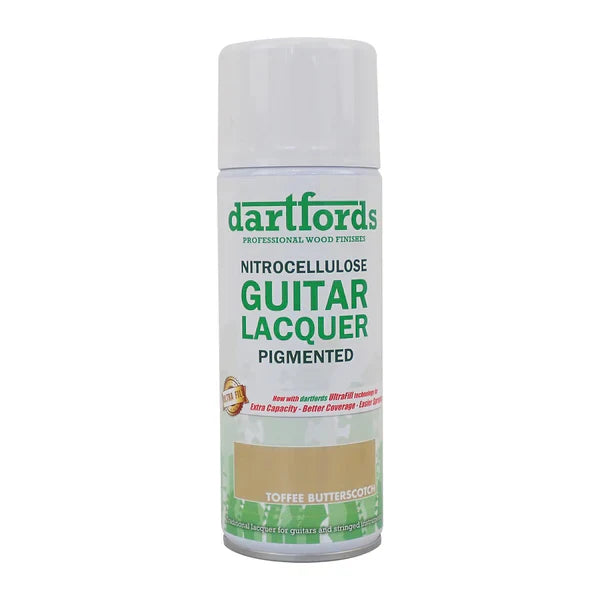 Dartford's Pigmented Nitrocellulose Guitar Lacquer, 400ml Aerosol