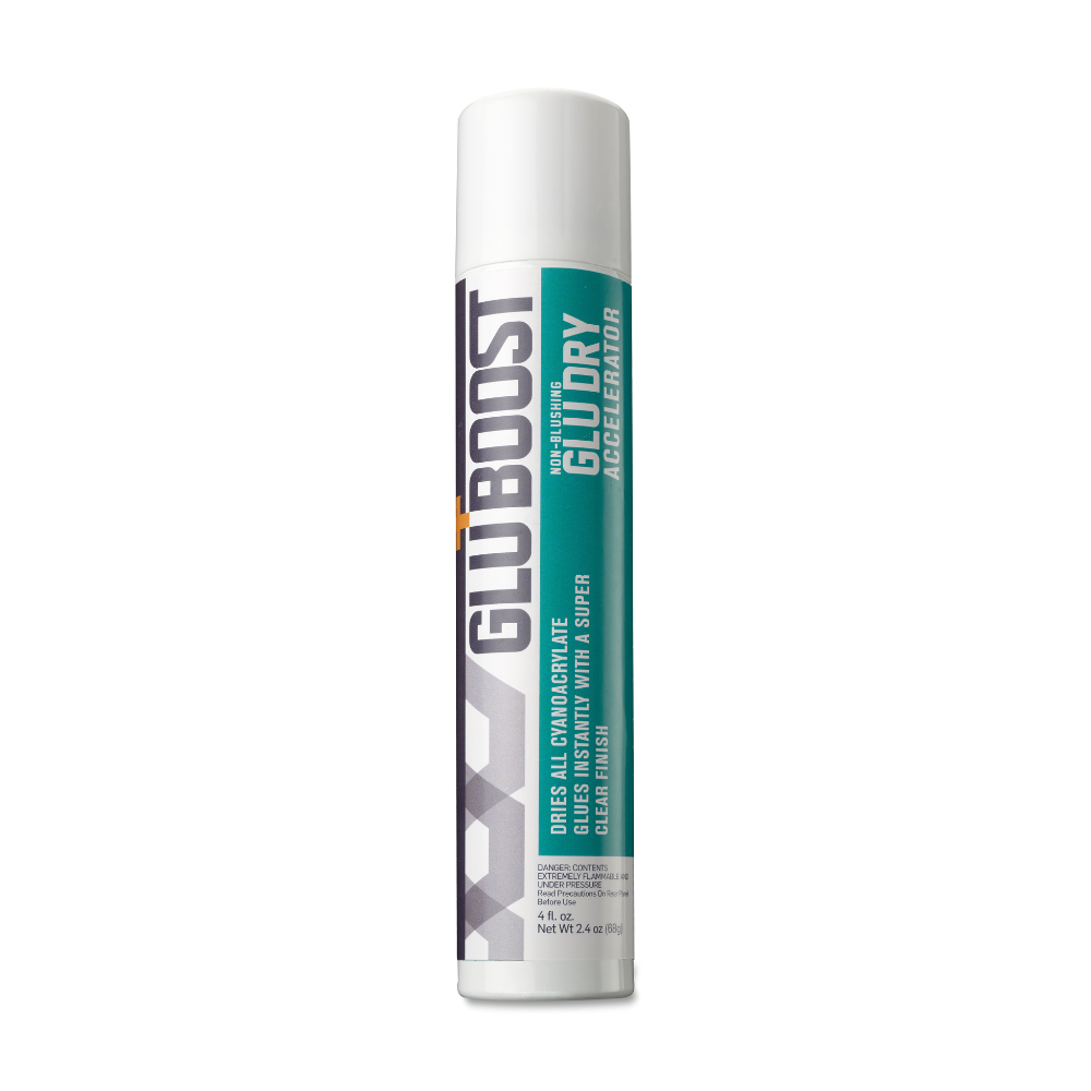 Gluboost Non Blushing Glue Dry Accelerator, 4oz Aerosol