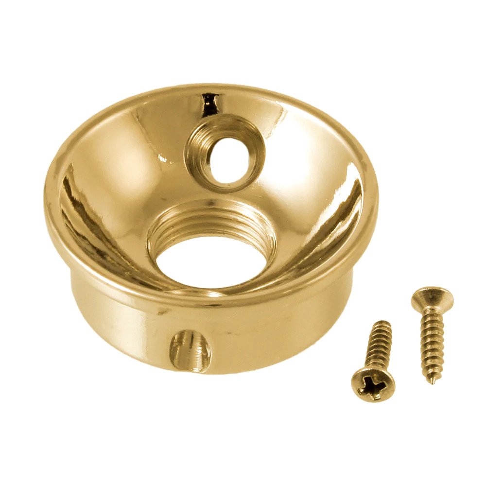 Retrofit Jackplate for Telecaster, Gold