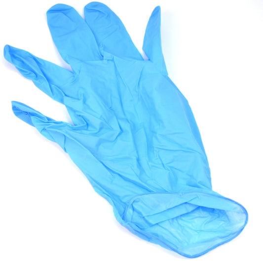 Blue nitrile Glove box of 100
