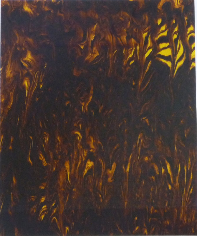 Brown Tortoise Shell Plastic Sheet 2.3mm