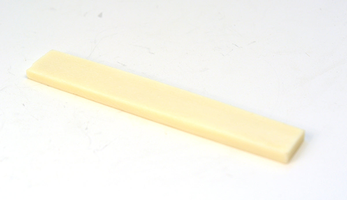 Oversized Unsanded Bone Saddle Blank 85 x 12 x 3mm