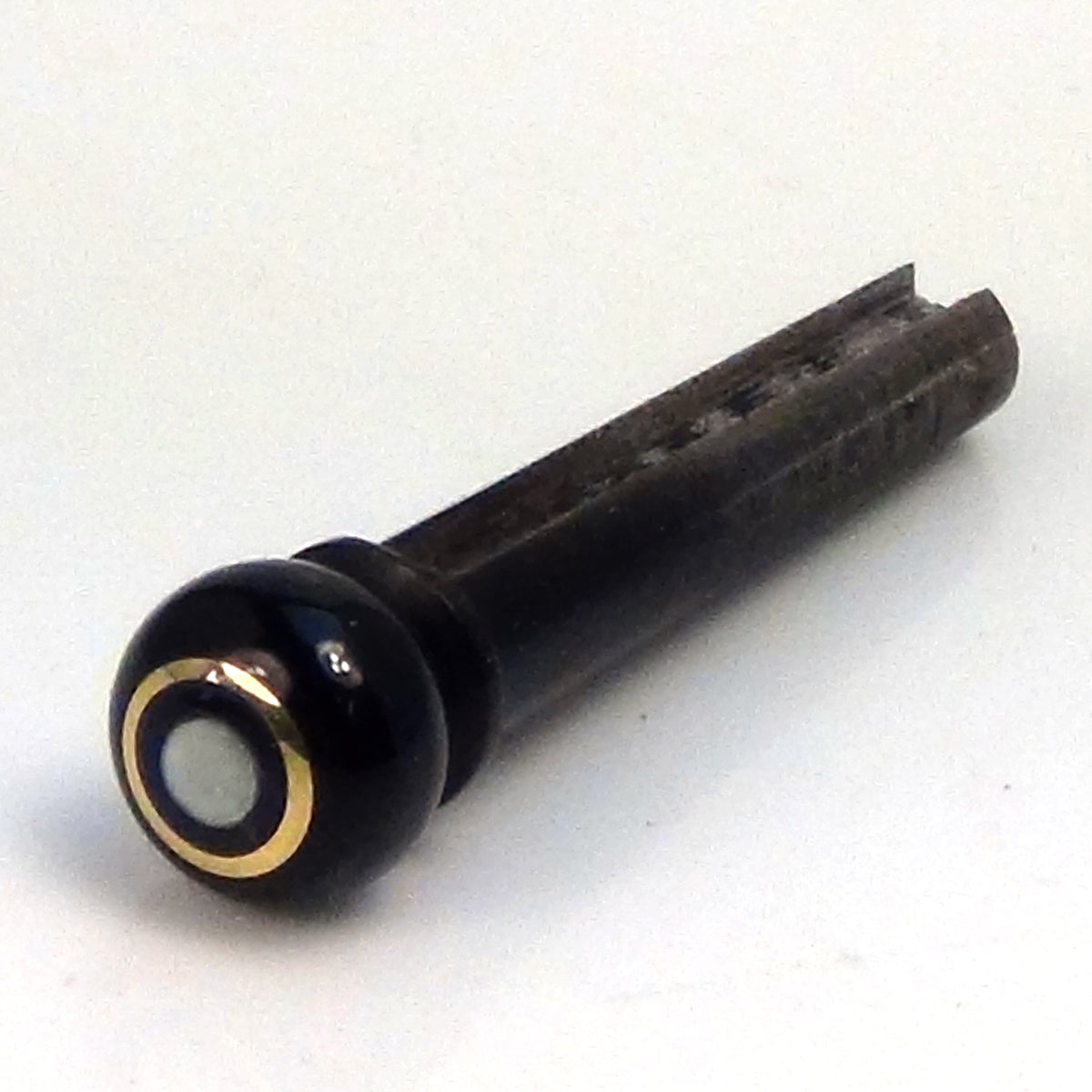 Buffalo Horn Bridge Pin with Parisien Eye