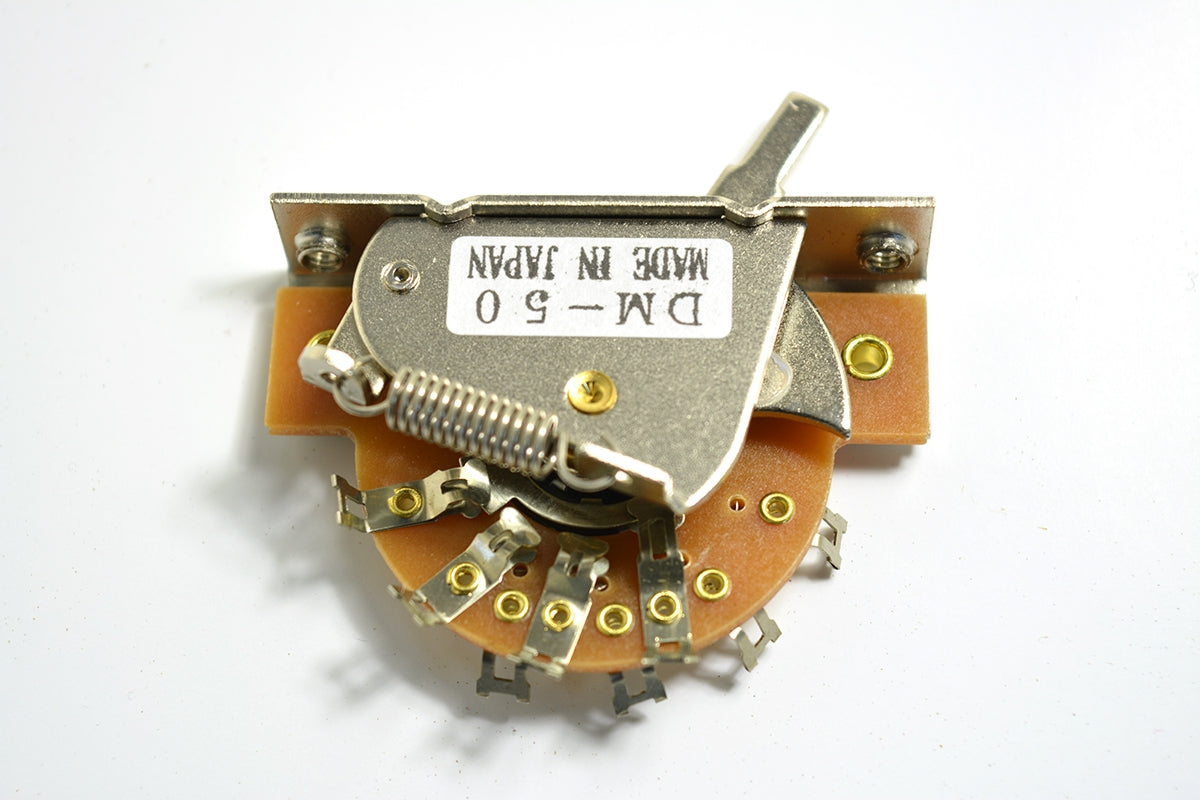 Electric Guitar 5 Way open selector switch, no tip