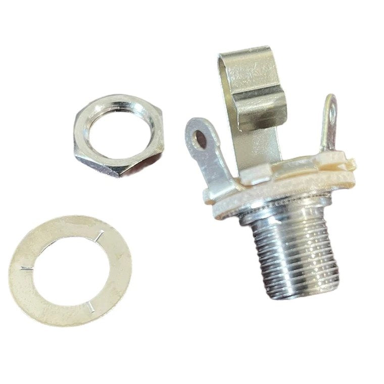 Switchcraft Mono Jack Socket, #11, with 3/8 Inch Threaded Bushing