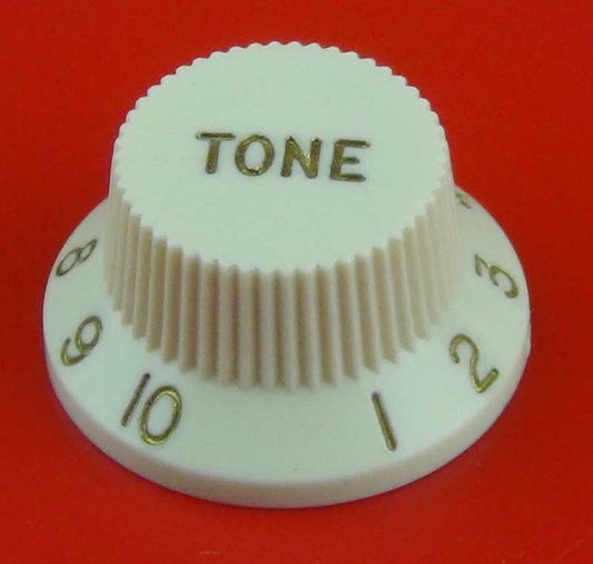 Parchment White Tone Knob Inch