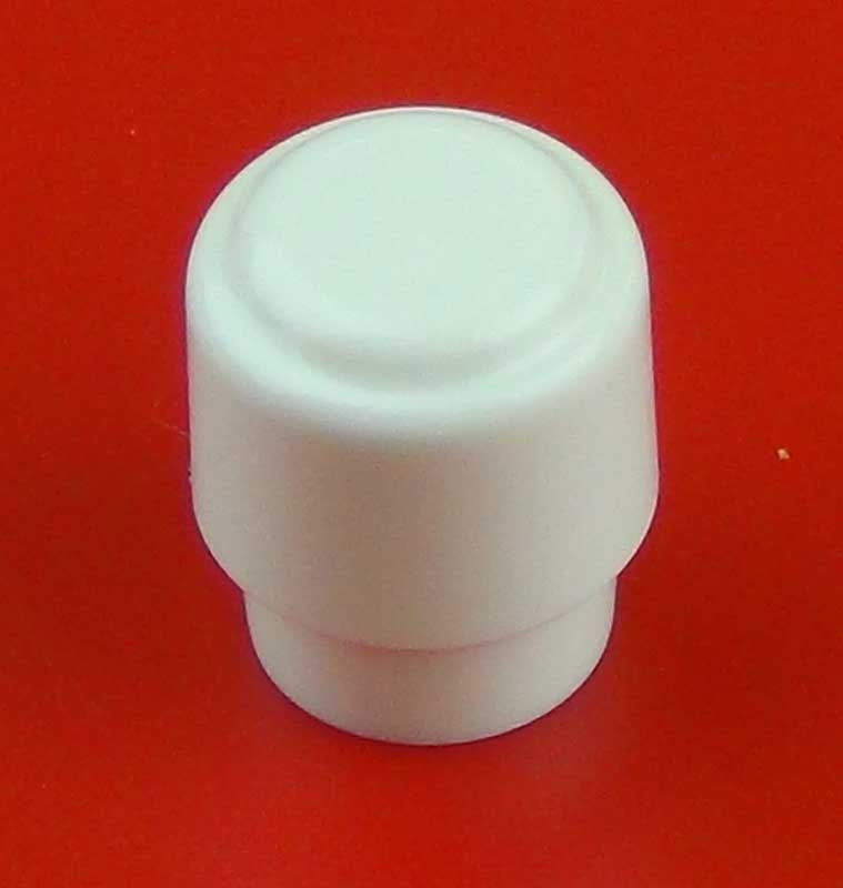 Hosco Barrel Switch Knob White