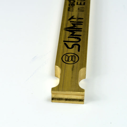 Fret Setting tool for medium fret wire close up