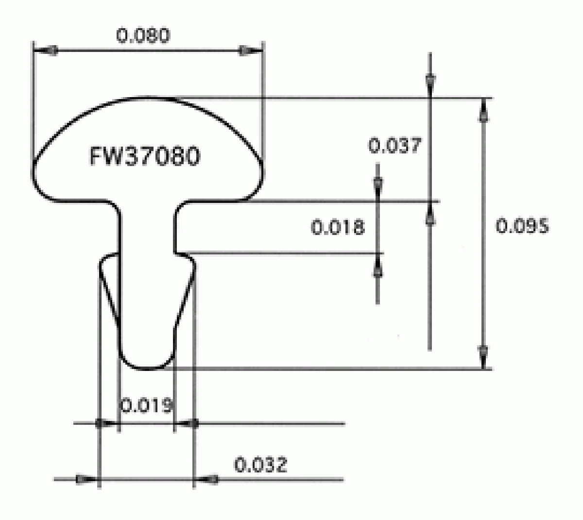 Fret Wire Jescar FW37080