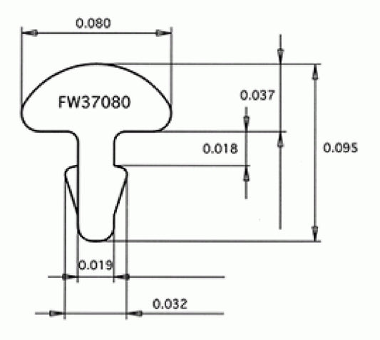 Fret Wire Jescar FW37080