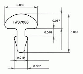 Fret Wire Jescar FW37080