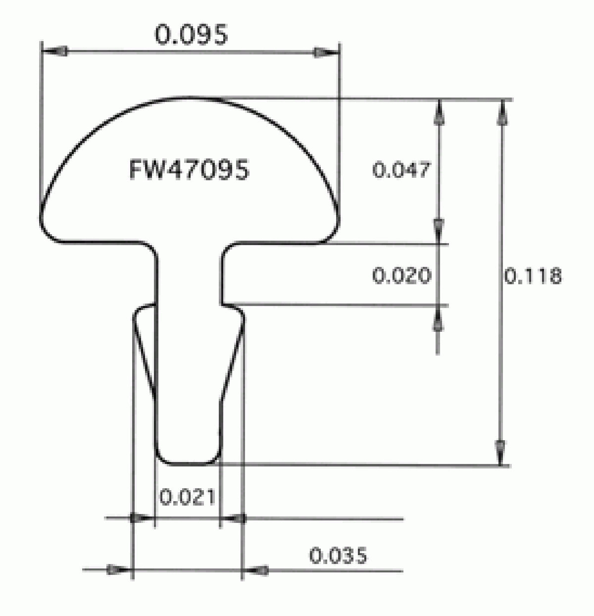 Fret Wire Jescar FW47095 