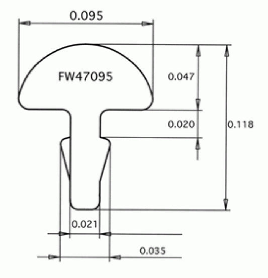 Fret Wire Jescar FW47095