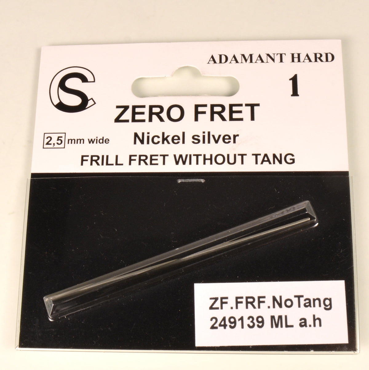 Zero Fret 249139 No Tang