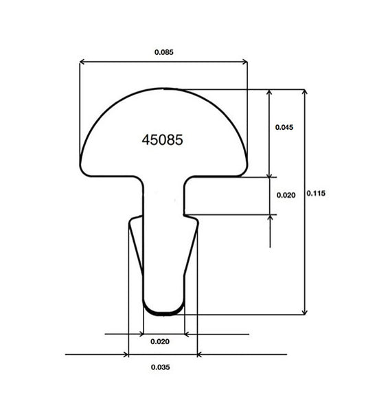 Fret Wire Jescar FW45085