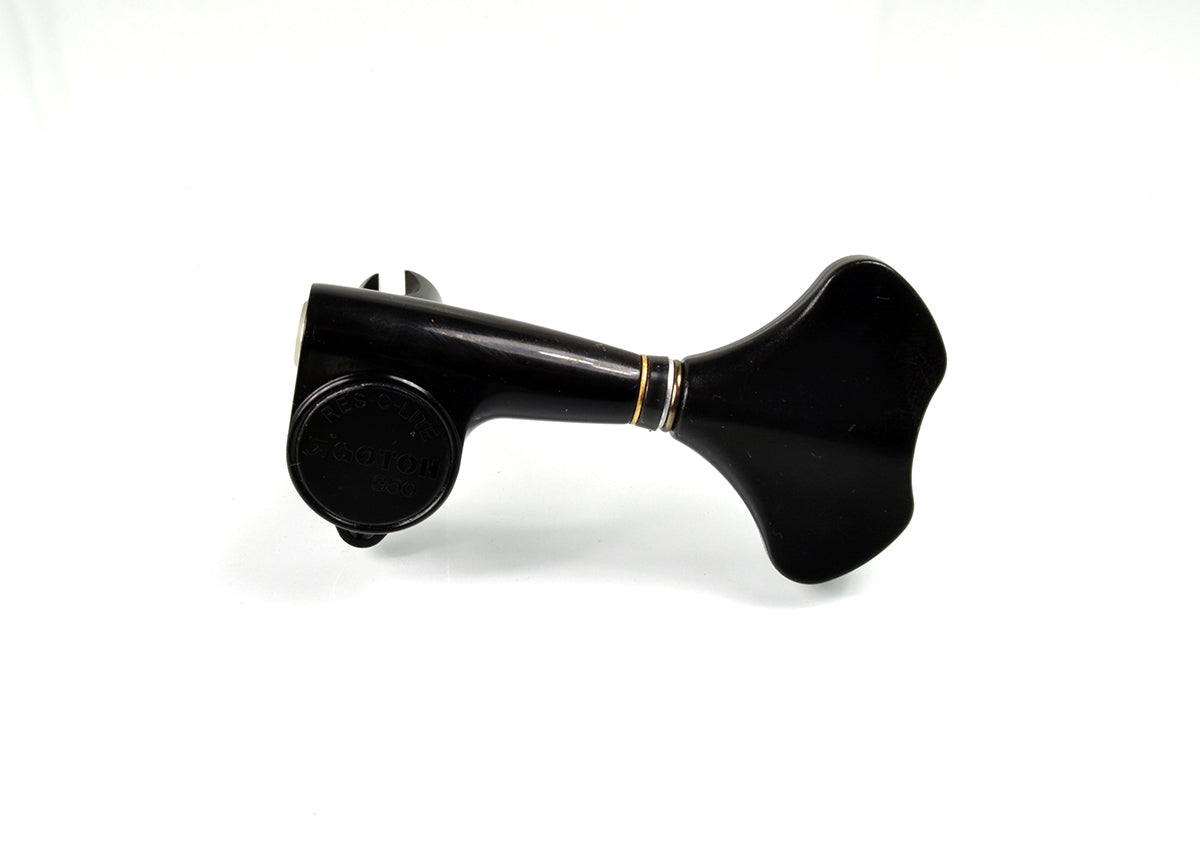 Gotoh Resolite GB350 Bass Machine Head Single Left Black Finish