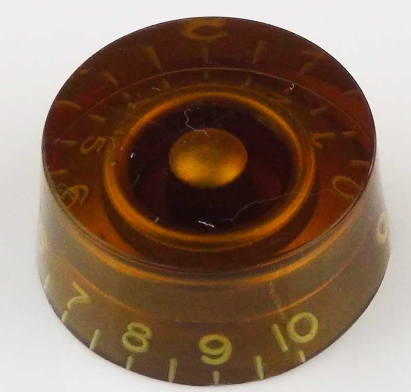 Gibson Style Speed Knob Amber