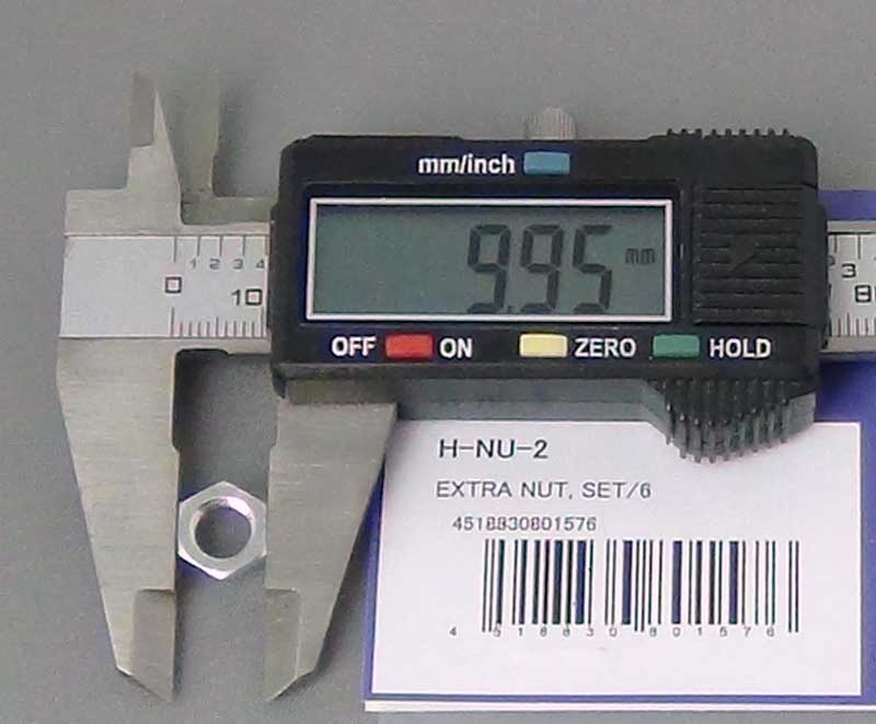 M7 mini potentiometer nut