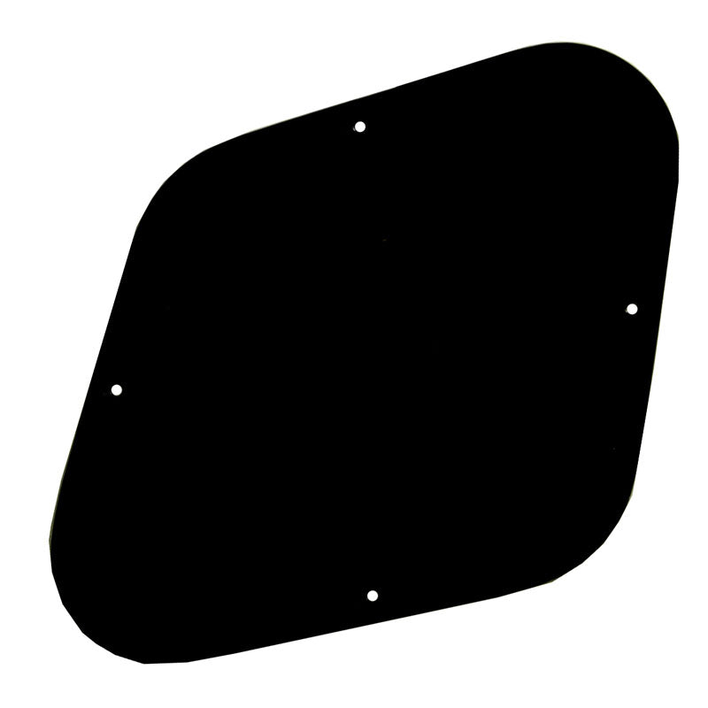 Hosco LP Style Back Control Plate Cover Black