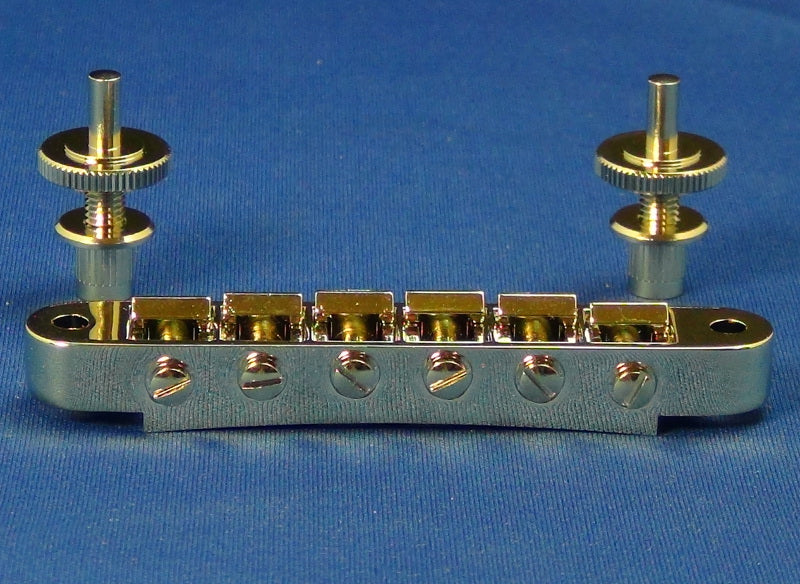 Hosco Tune-o-matic bridge in Nickel with posts