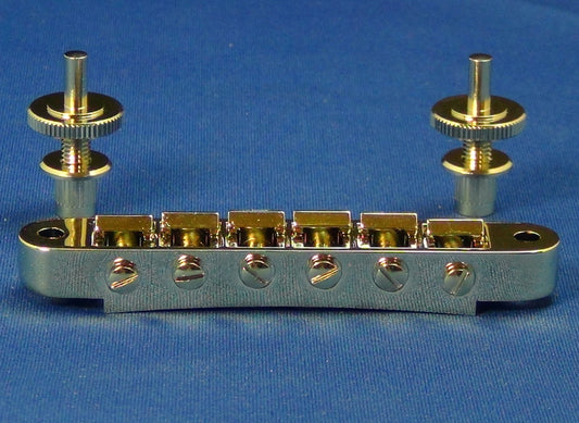Hosco Tune-o-matic bridge in Nickel with posts