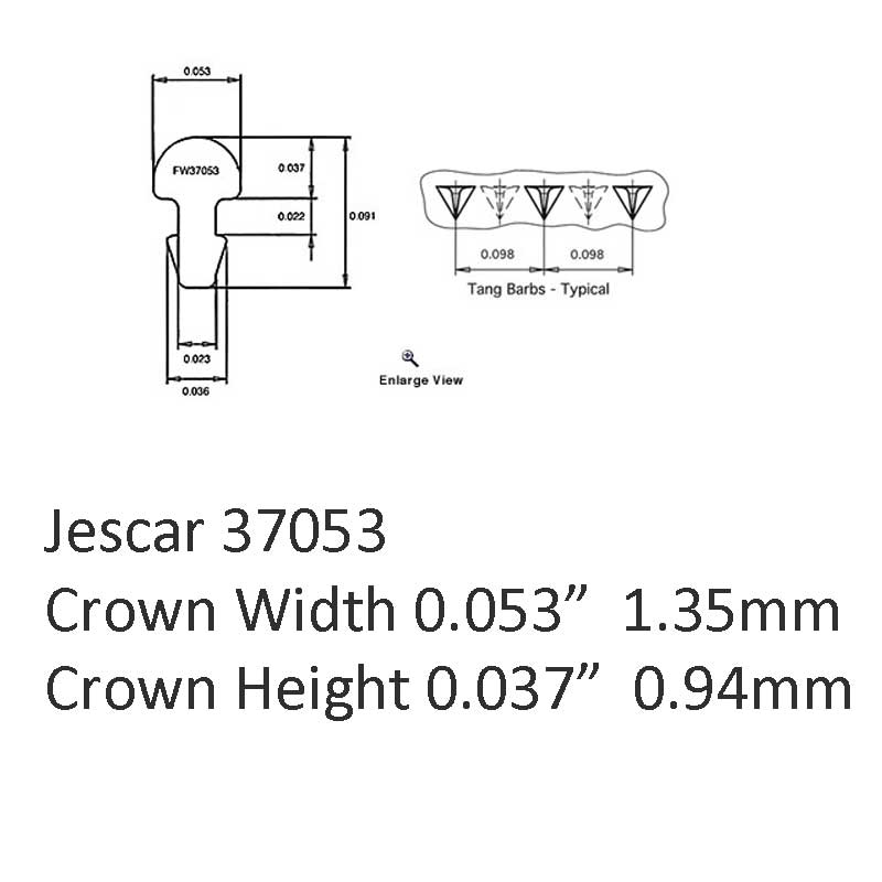 Fret Wire Jescar FW37053