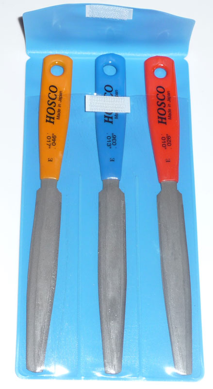 Nut Files set of 3 Electric