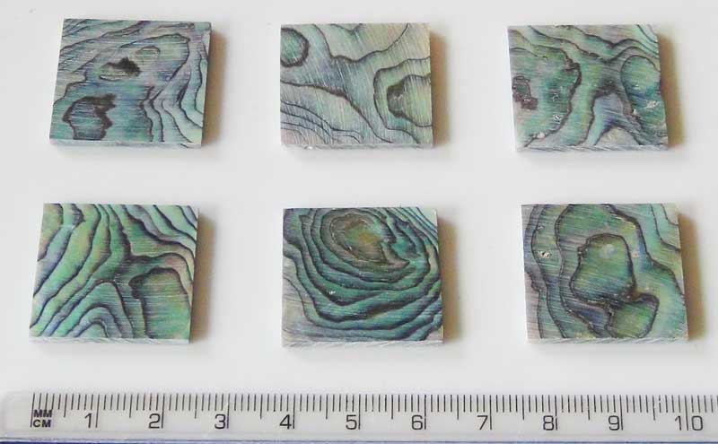 Paua Inlay Blanks