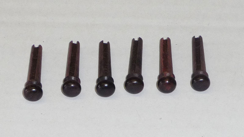 Rosewood Bridge Pins x 6