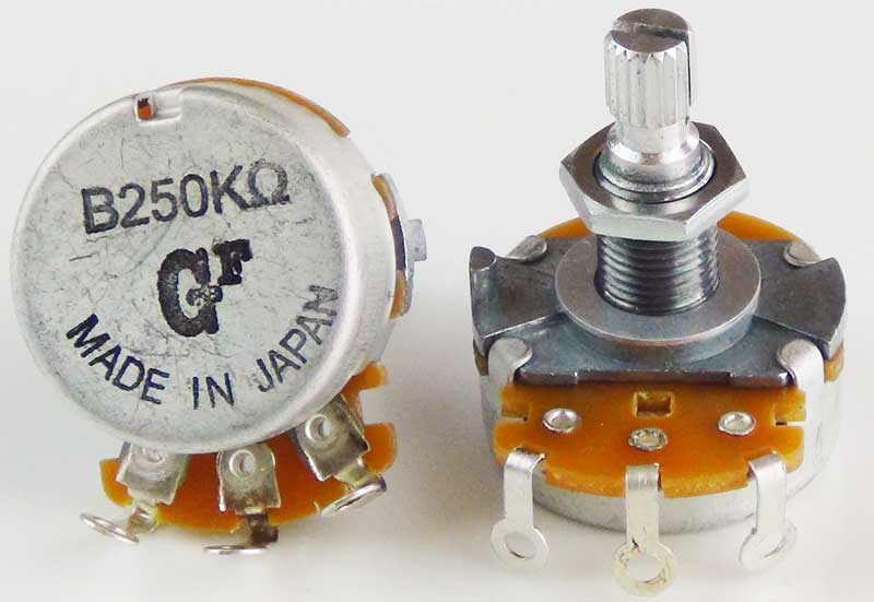 Control Pot 250k Lin 24mm
