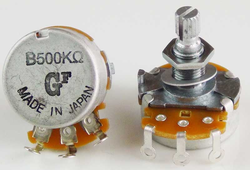Control Pot 500k Lin 24mm