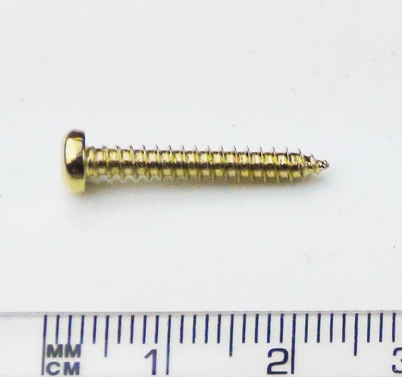 Single Coil Pickup Screw Gold