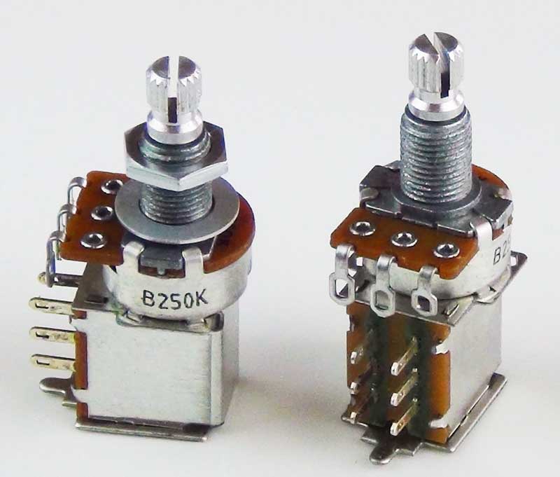 Push Pull Control Pot 250k Lin