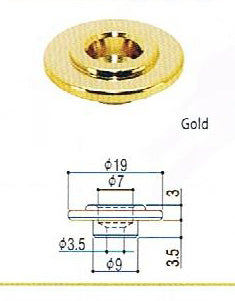 Bass String Retainer Diagram