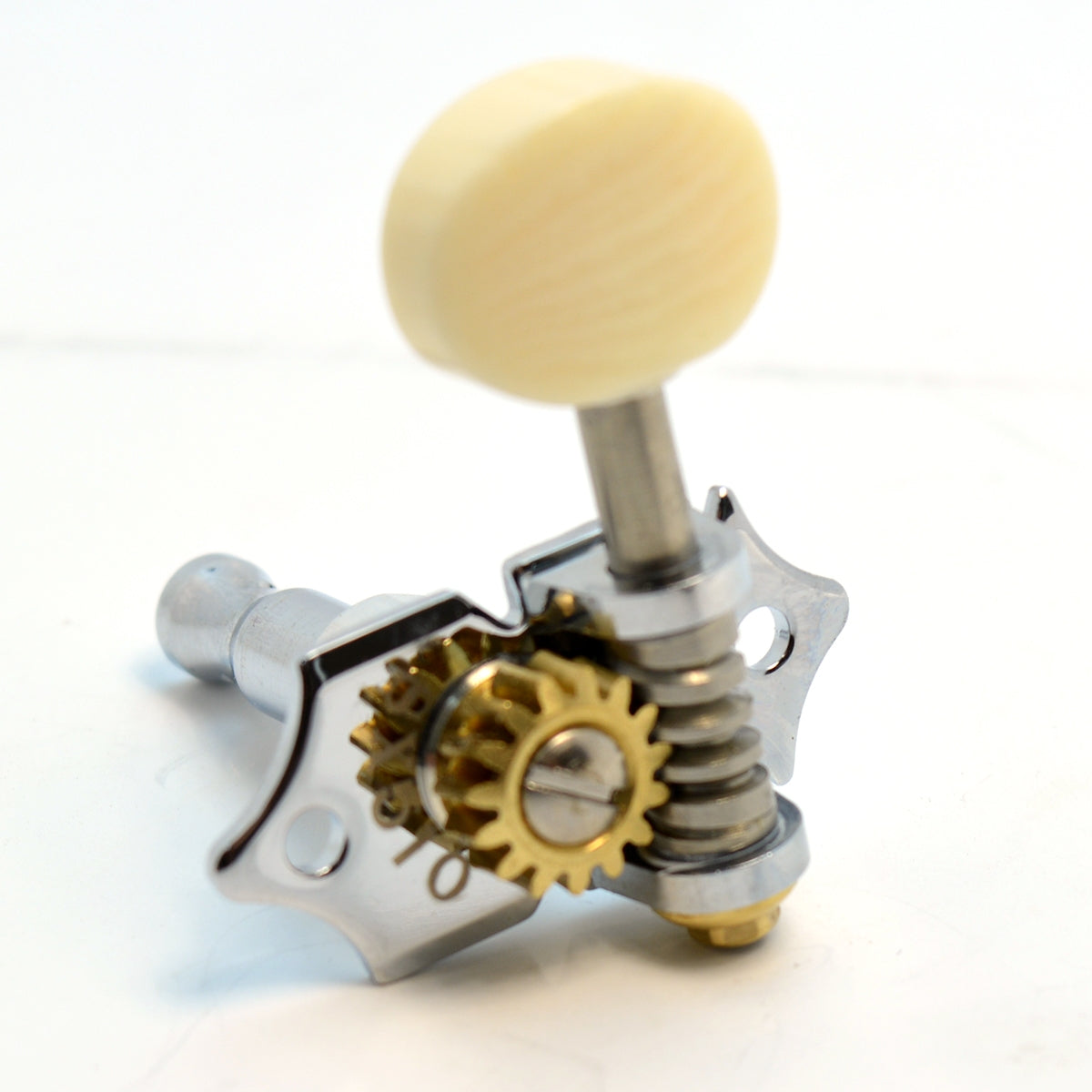 Gotoh SXN510-M5 3 a side tuners in Chrome with Ivoroid Button