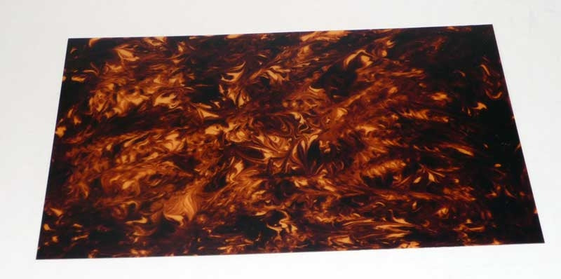 Self Adhesive Tortoise Shell Pickguard Half Sheet 0.5mm