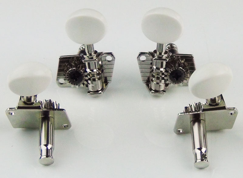 Gotoh Ukulele Tuners, set of 4 Nickel