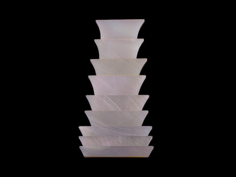 White Crown MOP Inlay Set