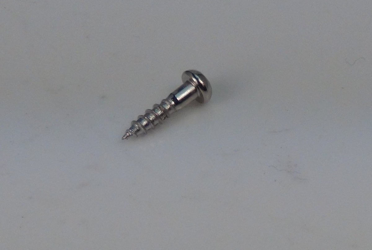 Truss Rod Cover Screw, Nickel