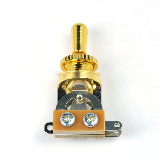Hosco 3 way Toggle Switch in Gold Finish