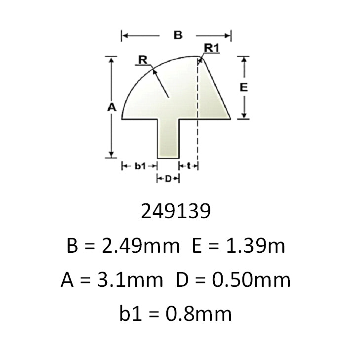 Zero Fret 249139 With Tang