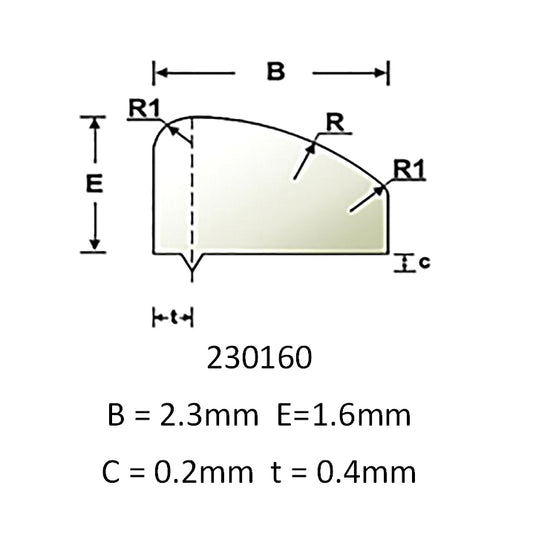 Zero Fret 230160 No Tang