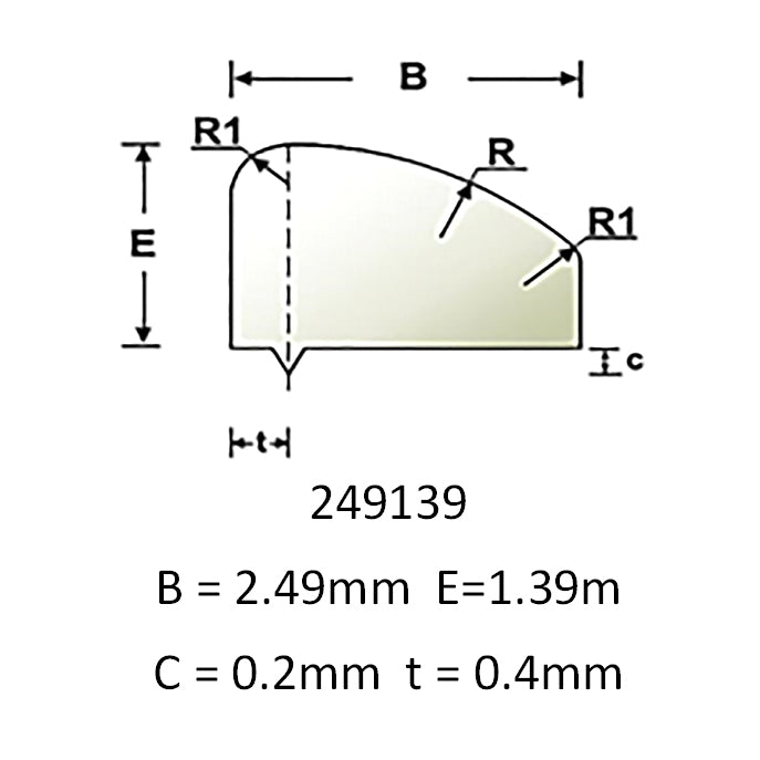 Zero Fret 249139 No Tang