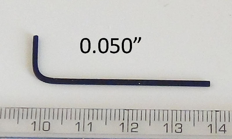 Allen Key 0.05 inch