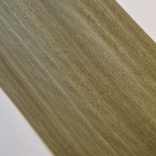 Dyed Wood Veneer Strip, Olive Green
