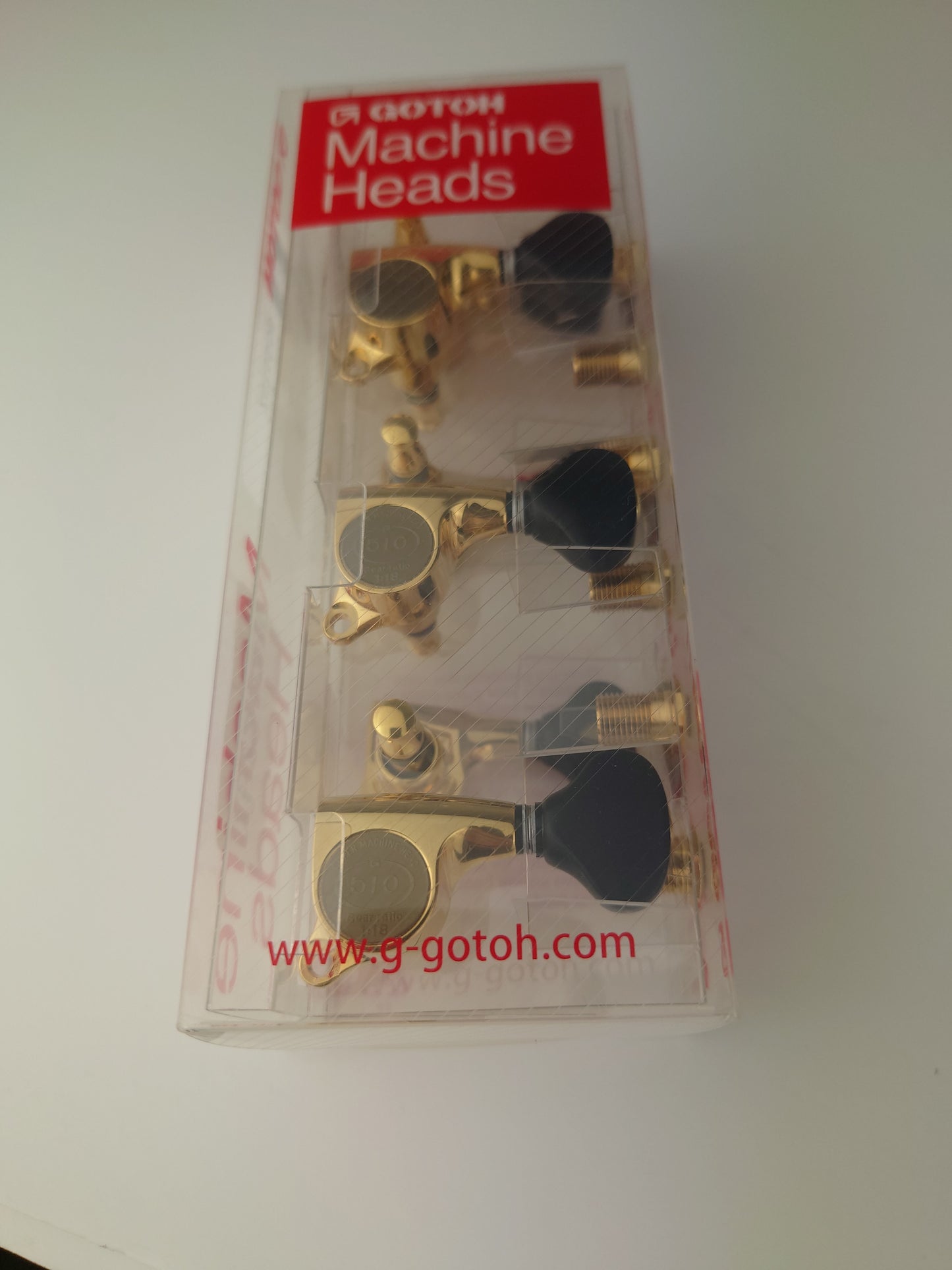 Gotoh SGS510Z -BS5, Gold, 3L+3R, Guitar Tuners